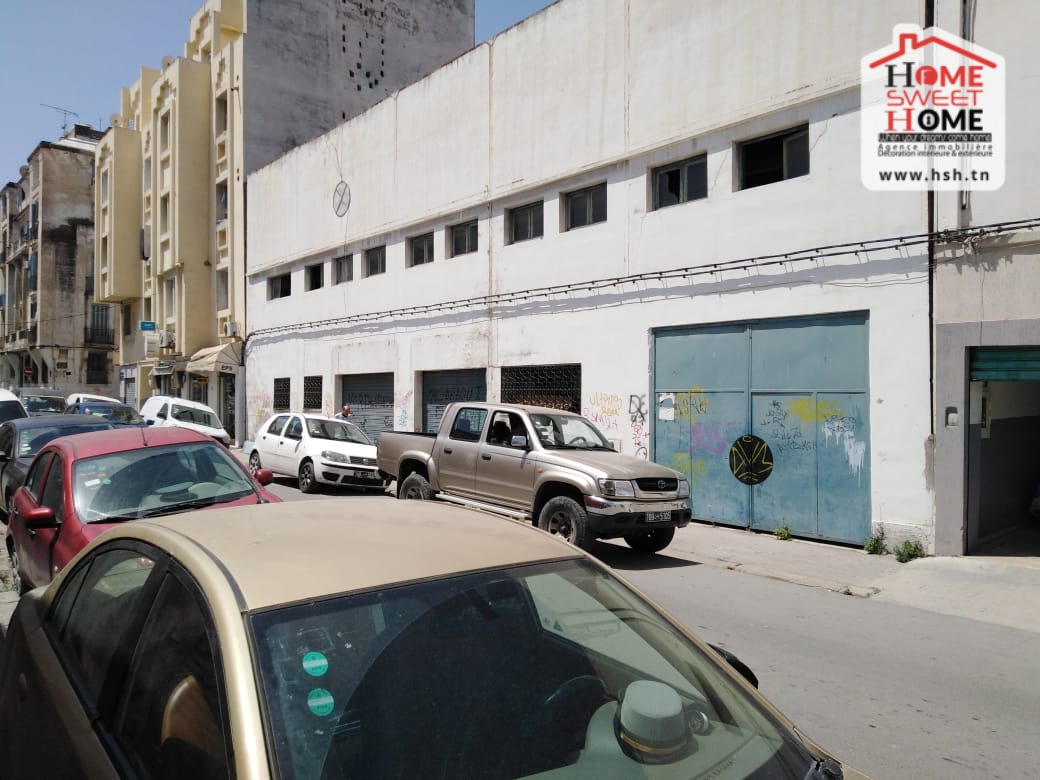 Bab Bhar Bab Bhar Vente Surfaces Usine emory  centre ville tunis
