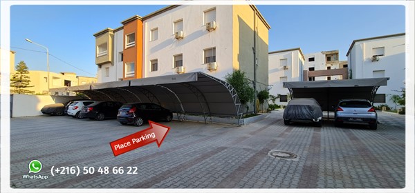 Hammam Chatt Borj Cedria Vente Appart. 5 pices+ Appart h standing de 111 m2 au 1er t pour 290 md