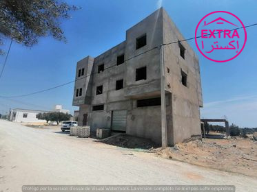 Hammamet Barraket Essahel Vente Surfaces Annonce trois garages avec deux tages inachevs