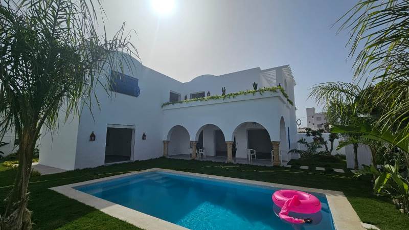 Hammamet Bir Bouregba Vente Maisons Villa palmeraie 9 v2794