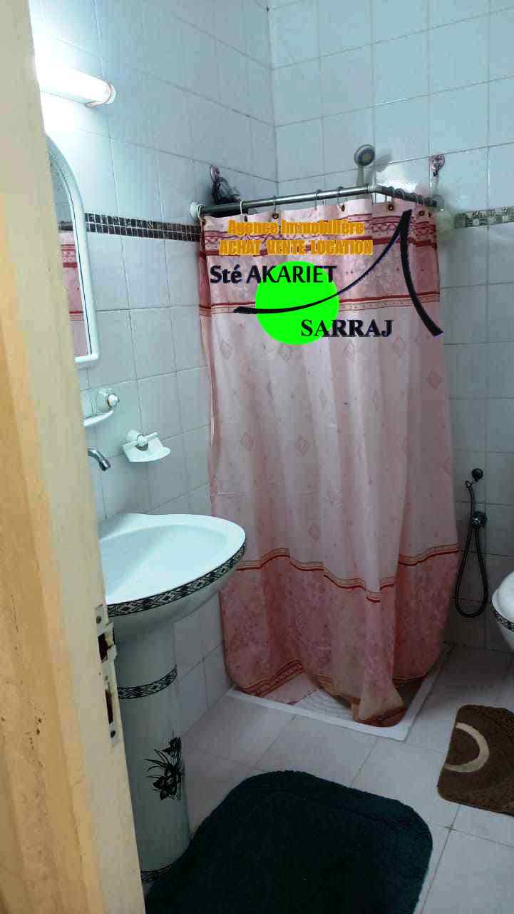 Hammam Sousse Hammam Sousse Vente Appart. 3 pices Appartement rdc  hammem sousse bhayer