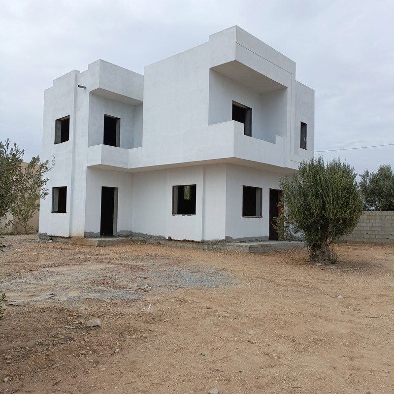 Hammamet Hammamet Vente Maisons Duplex 500m non fini  hammamet sud