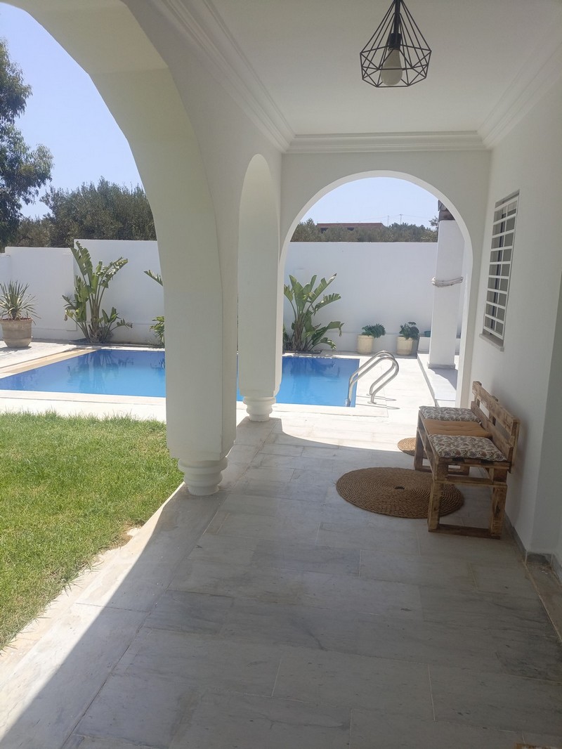 Hammamet Hammamet Vente Maisons Av villa meubl 700m avec piscine  hammamet sud