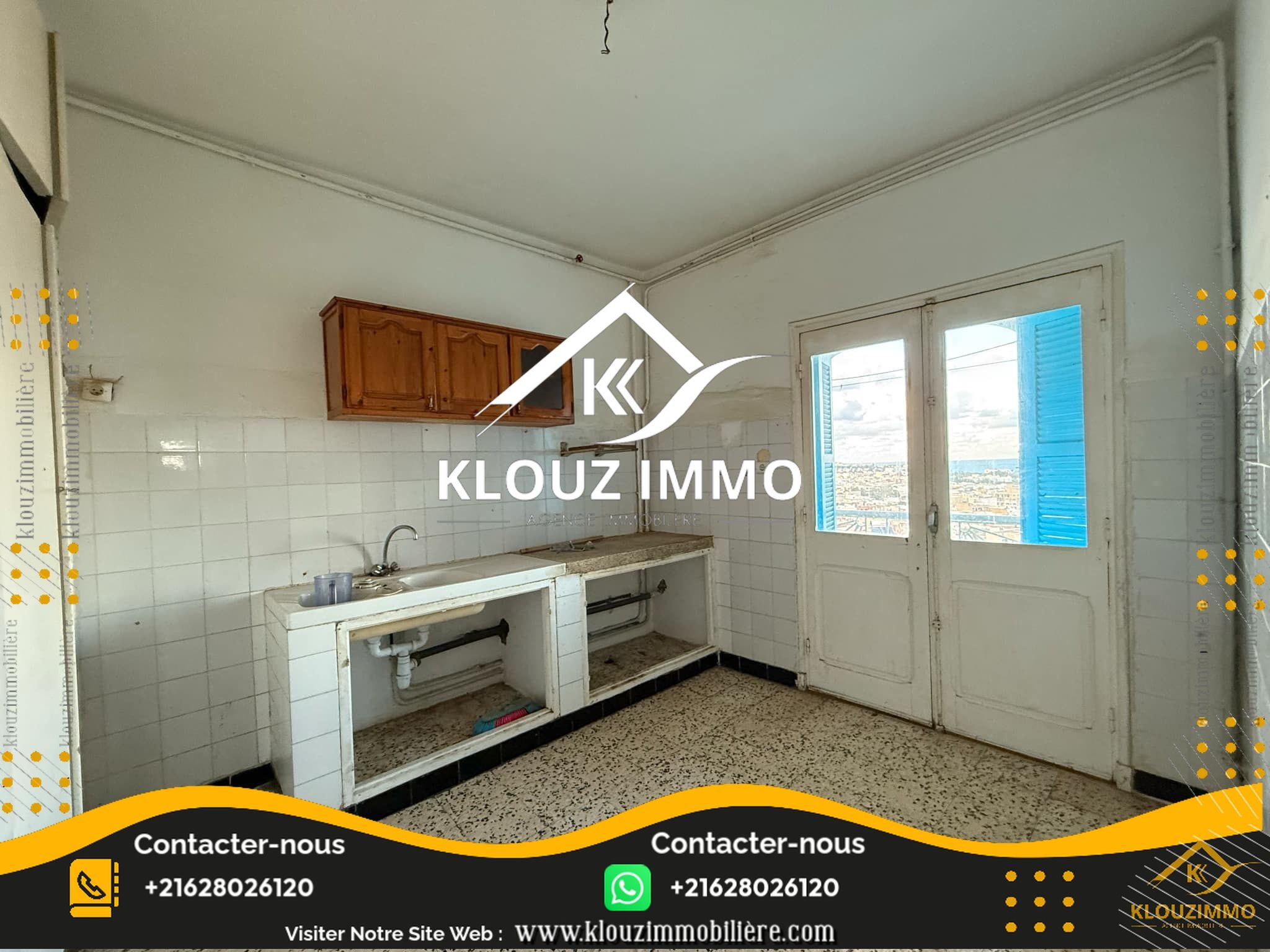 Bizerte Nord Bizerte Vente Appart. 3 pices Appartement  cite el hana bizerte